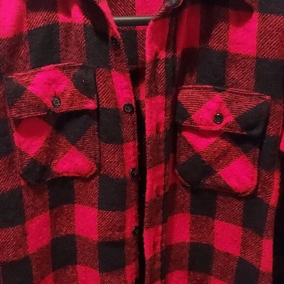 Vintage King Kole Wool Blend Shirt M - Picture 3 of 5